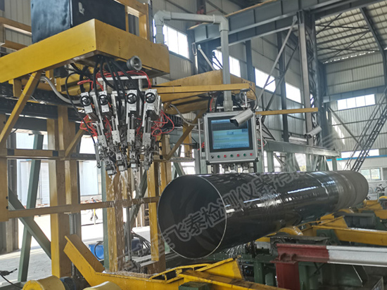 螺旋焊管超聲波自動探傷設備 螺旋焊管超聲波自動探傷設備